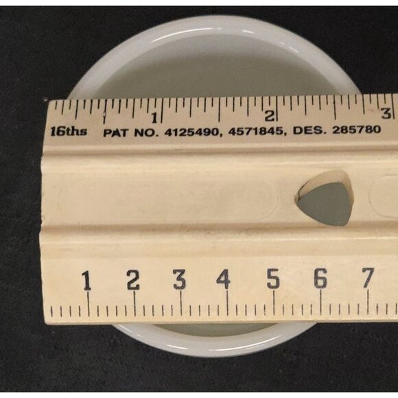 Lot of 3 Pyrex Copper Filigree Pattern 6oz Coffee Cups - Picture 7 of 7